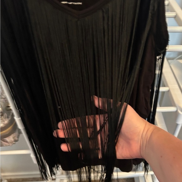 Torrid Black Fringe Camisole Top. NWT - Picture 3 of 6